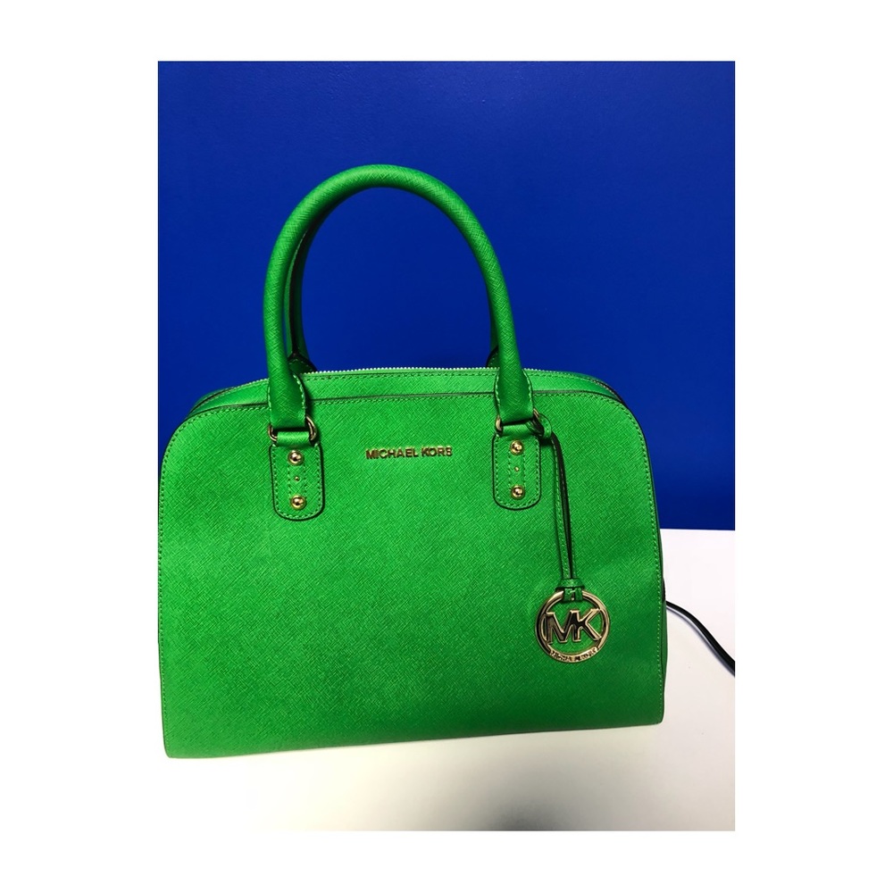 Large Michael Kors Saffiano Leather Satchel